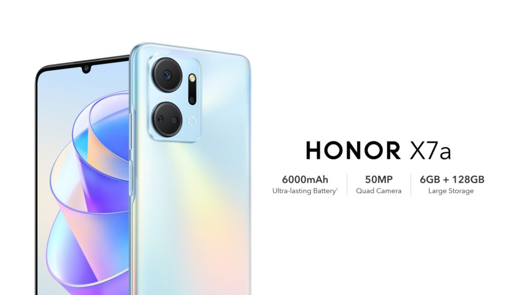 Honor X7a : grosse batterie, petit prix